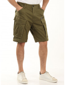 Indicode con cintura in 100% cotone Pantaloncini cargo da uomo “Blixt” con 6 tasche capo estivo 