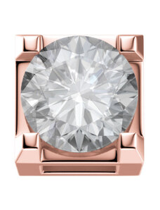 Donnaoro elements Charm unisex Elements griffe oro rosa con diamante DCHF3304.005