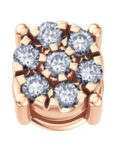 Donnaoro elements Charm unisex Elements starlight oro rosa con diamanti DCHF4138.003