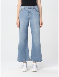 Jeans cropped Emporio Armani in denim washed