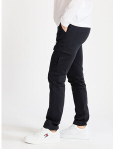 Baci & Abbracci Pantaloni Da Uomo Slim Con Tasconi Casual Blu Taglia 48