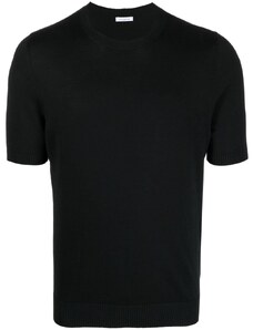 Malo t-shirt in maglia nera