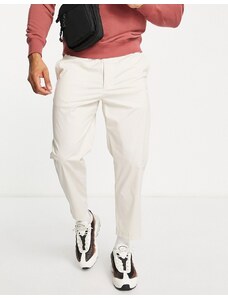 Nike - Sport Essentials - Pantaloni dritti color pietra alla caviglia-Neutro