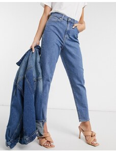 Levi's - Jeans affusolati a vita alta blu medio