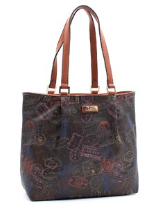 Borsa Shopping bag da donna ALV By Alviero Martini - AL904B0446 Moka