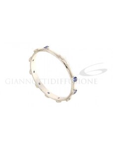 Giannotti Anello rosario con zirconi blue gr. 2,10
