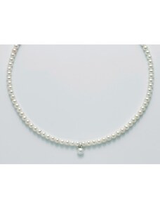 Collana di perle Yukiko con diamanti pcl5225y