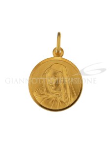 Giannotti Medaglia in oro giallo con la Madonna Addolorata