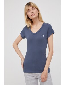 G-Star Raw t-shirt in cotone donna colore blu navy