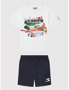 Completo t-shirt e pantaloncini sportvi Diadora