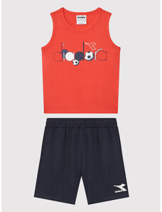 Completo sportivo maglietta e shorts Diadora