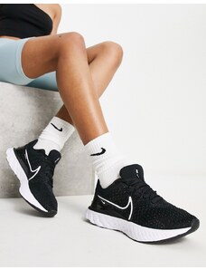 Nike Running - React Infinity Run Flyknit 3 - Sneakers nere-Nero