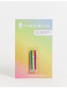 In Your Dreams - Pride Raining Rainbow - Confezione di colori arcobaleno in stick-Multicolore