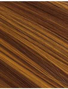 LullaBellz - Confezione da 5 forcine per capelli con extension lisce molto grosse da 26''-Oro