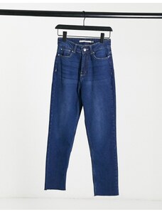 Brave Soul - Fran - Mom jeans a vita alta blu indaco