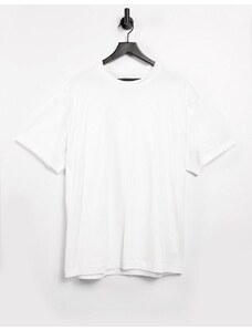 Weekday - T-shirt oversize bianca-Bianco