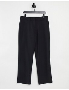 Y.A.S - Pantaloni sartoriali con fondo ampio neri-Nero