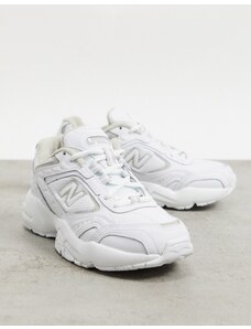 New Balance - 452 - Sneakers bianche e grigie-Bianco