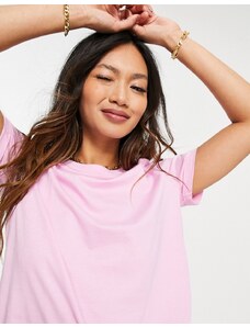 Vero Moda - T-shirt in cotone rosa - PINK