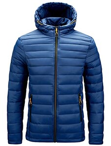 MGSFGlk Giacca Invernale da Uomo Giacca uomo Elegante Casual Giubbotto Uomo  Invernale Giacca Giacca Invernale Pile con Zip Cappotto da Uomo Invernale