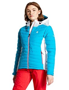 Dare 2B Connate Waterproof & Breathable Quilted Silhouette High Loft Insulated Ski & Snowboard Hooded Jacket Giacche isolate impermeabili Uomo 
