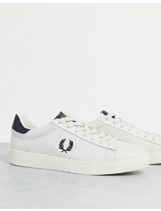 Fred Perry - Spencer - Sneakers in pelle bianche-Bianco