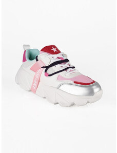 Shop Art Sneakers Chunky Con Inserti a Contrasto Basse Donna Multicolore Taglia 36