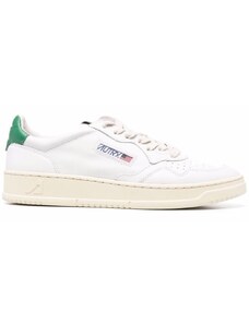 Autry Sneaker bianca talloncino verde