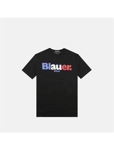 Blauer T Shirt Uomo 23SBLUH02097 4547 772 Blu elettrico