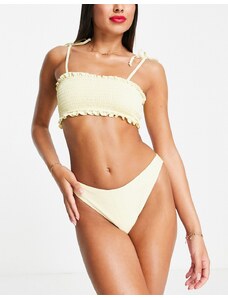 The Frolic - Louisa - Slip bikini sgambato color limone-Giallo