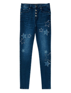 Jeans Bambino Rolanko - Denim Blu Con Fori - Vita Elasticizzata - Stile Vintage - Comodi E Resistenti - Foto 8