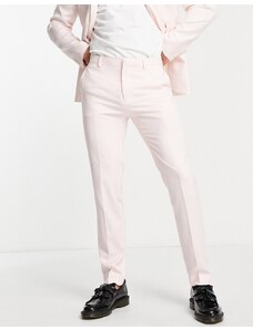 Topman - Pantaloni da abito skinny rosa