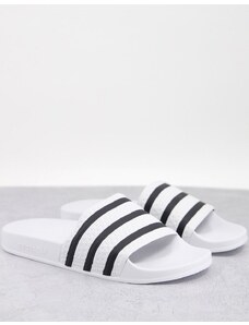 adidas Originals - Adilette - Slider bianche-Bianco