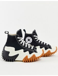 Converse - Run Star Motion Hi - Sneakers alte nere-Nero