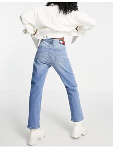 Tommy Jeans - Harper - Jeans dritti a vita alta, lavaggio medio-Blu