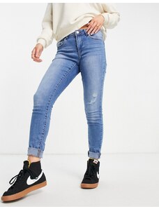 Vero Moda - Tanya - Jeans skinny in denim blu slavato