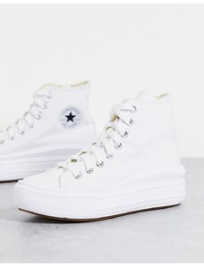 Converse - Chuck Taylor All Star Move - Sneakers alte bianche-Bianco