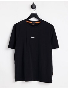 BOSS Orange - Tchup - T-shirt nera-Nero