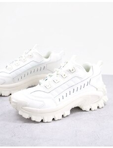 Cat Footwear CAT - Intruder - Sneakers stringate con suola spessa bianche-Bianco