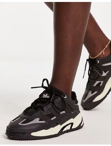 adidas Originals - Niteball - Sneakers nere con dettagli crema-Nero