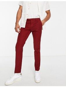 Twisted Tailor - Pantaloni da abito marrone ruggine