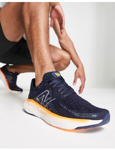 New Balance - Running Fresh Foam X 1080v12 - Sneakers blu navy e arancioni