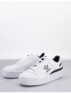 adidas Originals - Forum Bold - Sneakers bianche con logo nero-Bianco