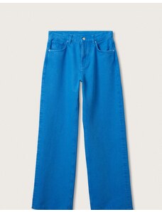 Mango - Jeans dritti blu acceso