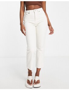 Topshop - Editor - Jeans bianco sporco