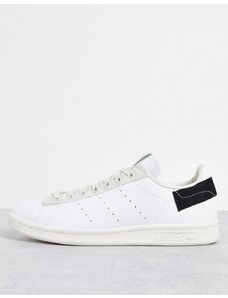 adidas Originals - Parley Stan Smith - Sneakers con dettaglio nero sul tallone, colore bianco
