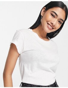 AllSaints - Anna - T-shirt bianca-Bianco