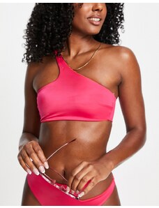 Dorina - Muani - Top bikini monospalla double-face rosa-Multicolore