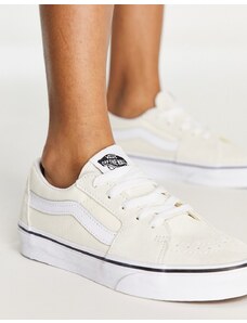 Vans - SK8-Low - Sneakers basse bianche-Bianco