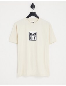 Obey - Eyes Icon - T-shirt bianco sporco